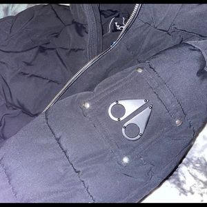 black kids moose knuckle jacket